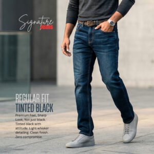 REGULAR FIT - TINTED BLACK (SJ26)